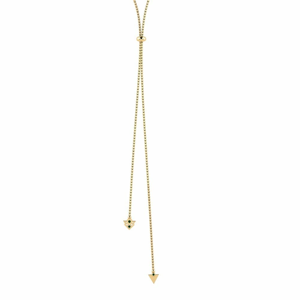Groene Zirkoon Ketting Katriye