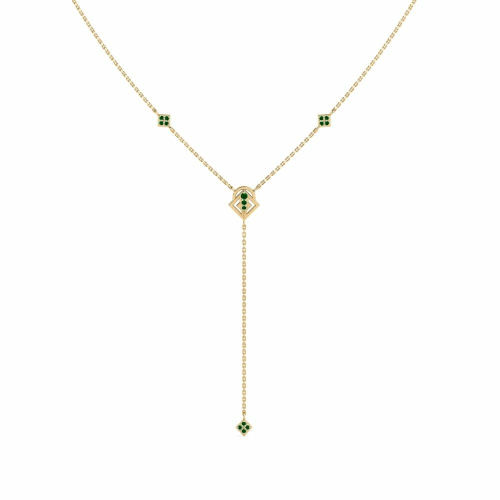 Groene Zirkoon Ketting Klared