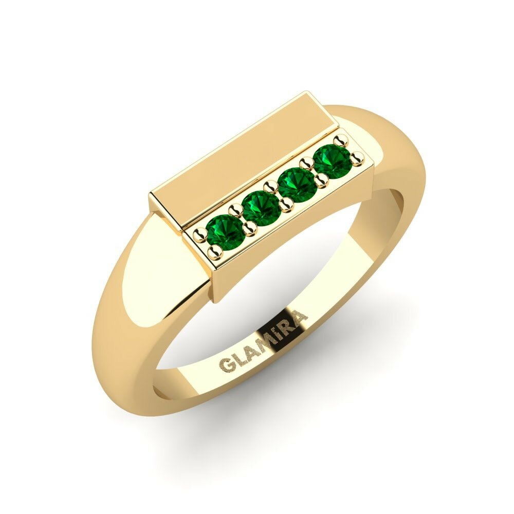 Groene Zirkoon Pinkring Krasne