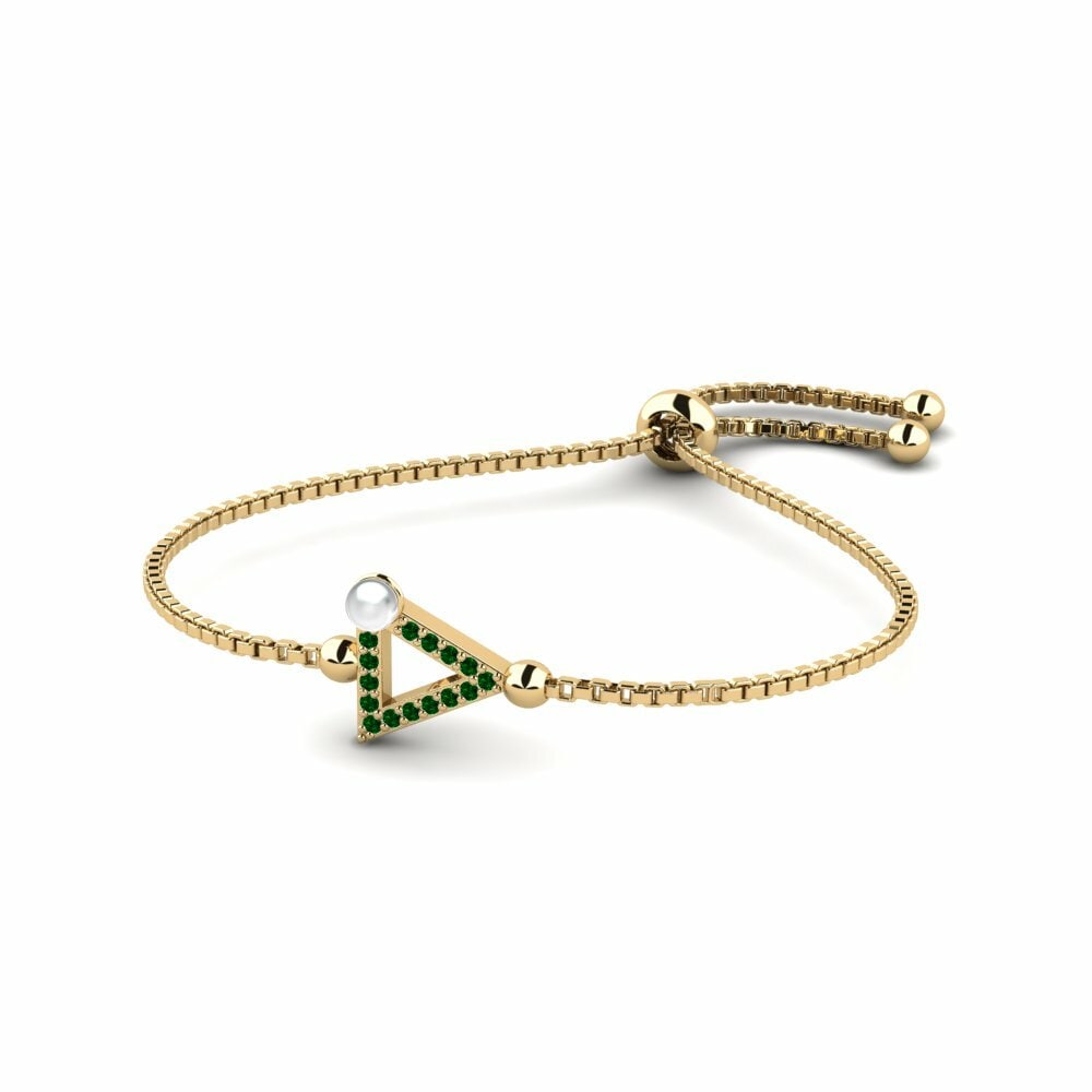 Groene Zirkoon Dames Armband Mengsel
