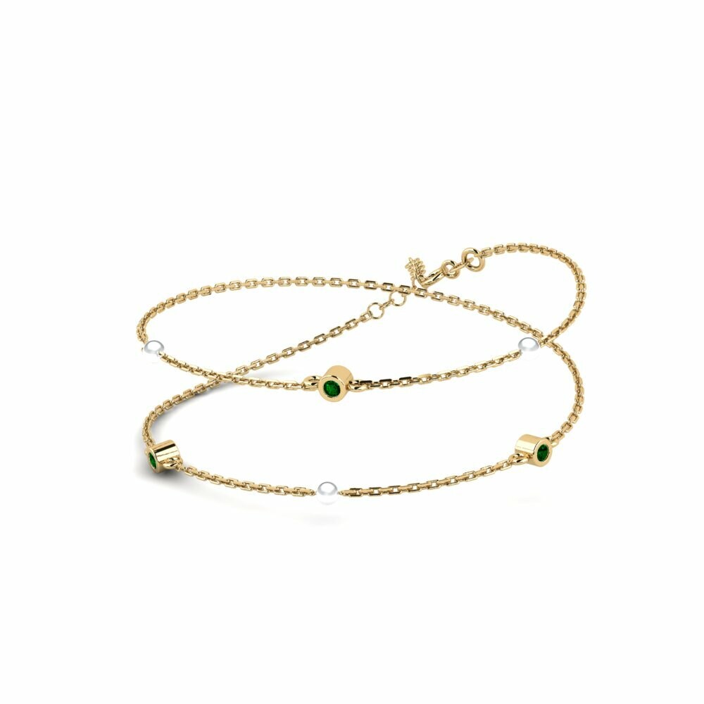 Groene Zirkoon Ketting Mescla