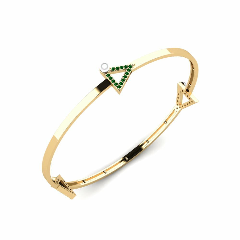 Groene Zirkoon Dames Armband Mischiu