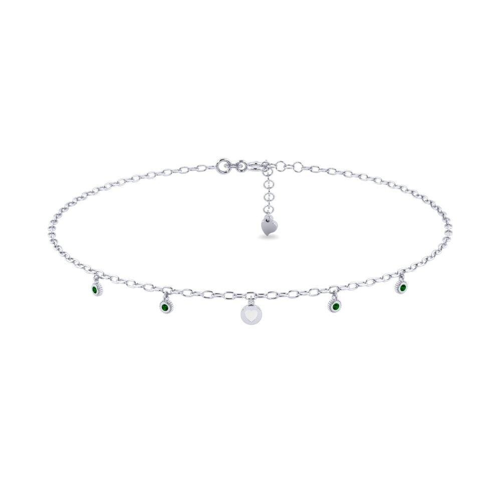 Circonita Verde Tobillera de mujer Corrinesa