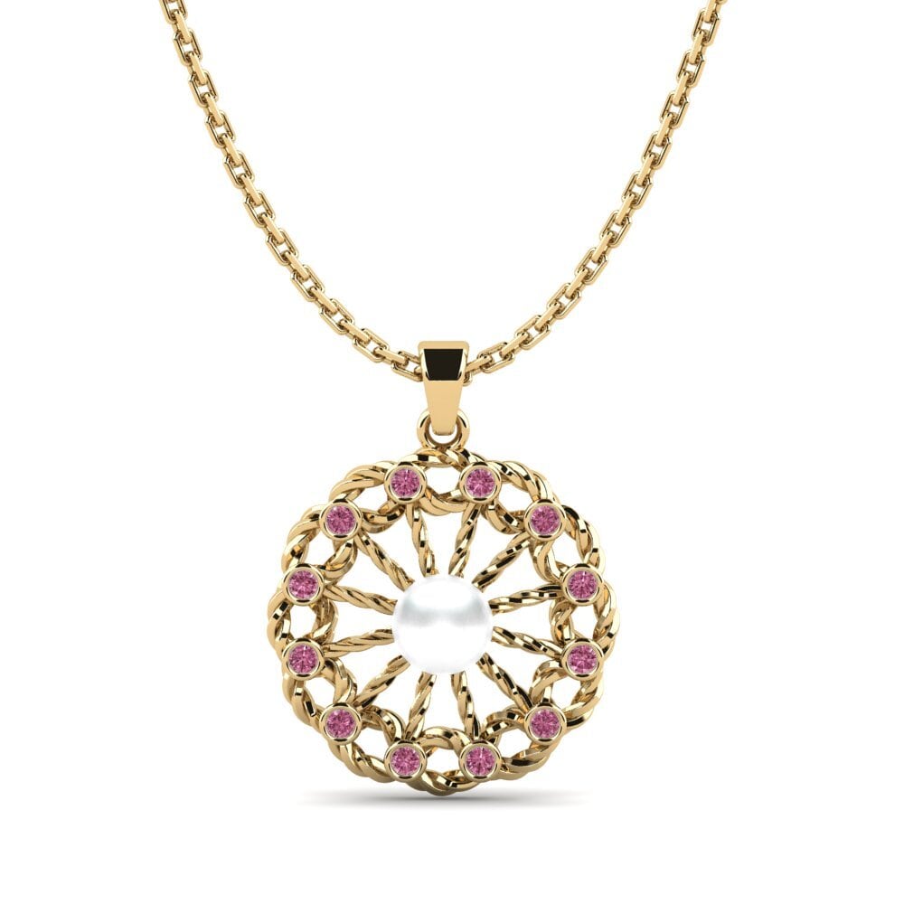 Rhodolite Garnet Women's Pendant Mausolee