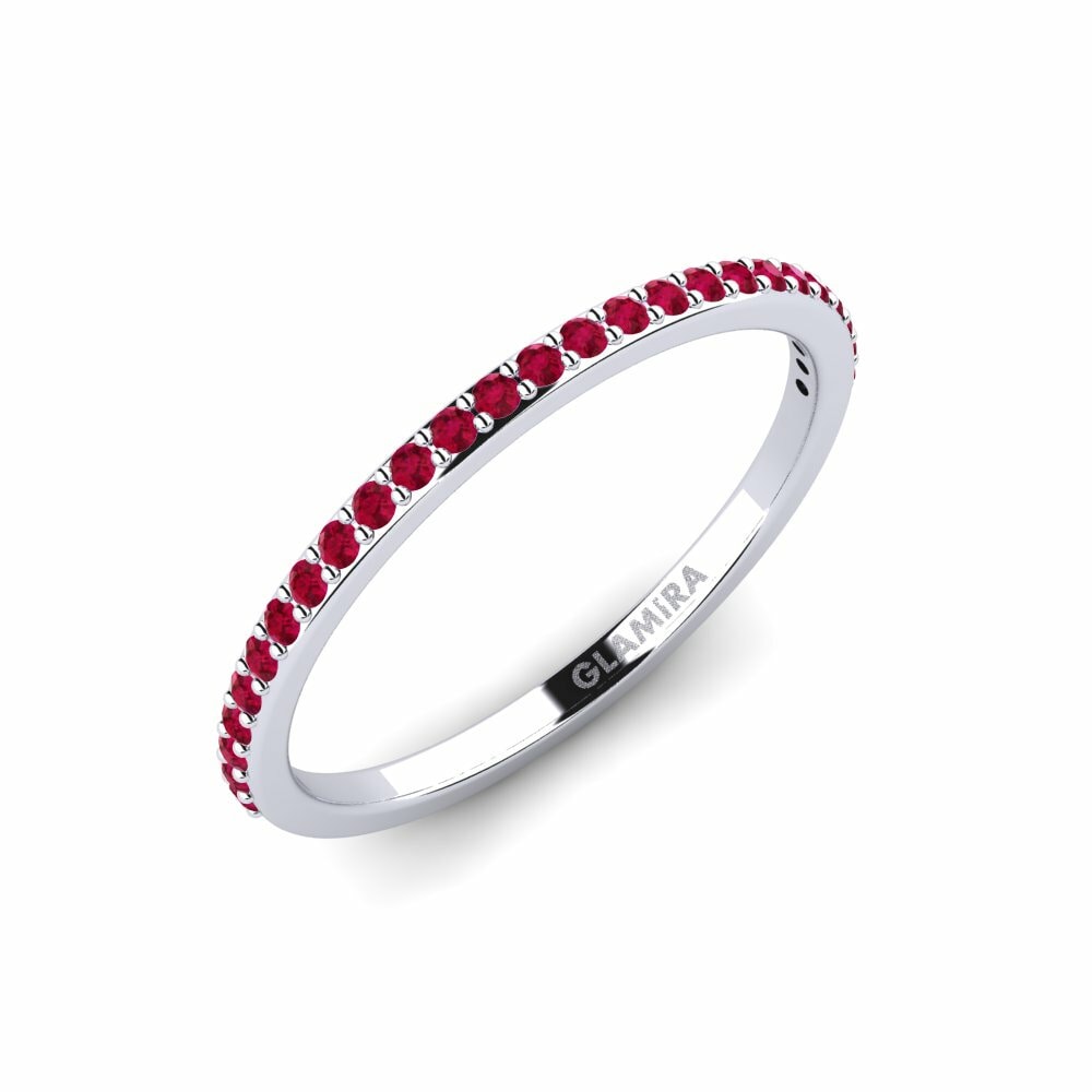 Rubí Anillo apilable Fatint - C