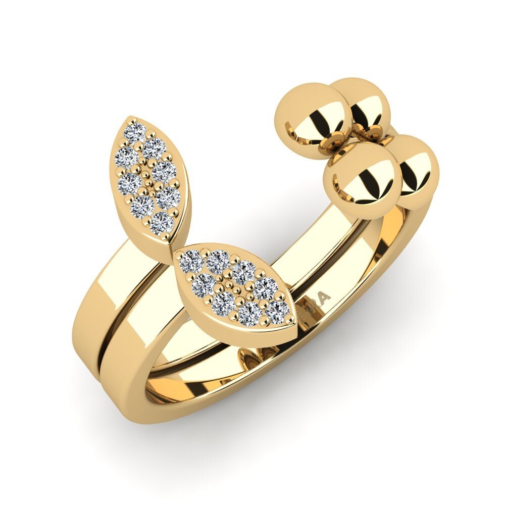 GLAMIRA Stackable Ring Missavs - Set