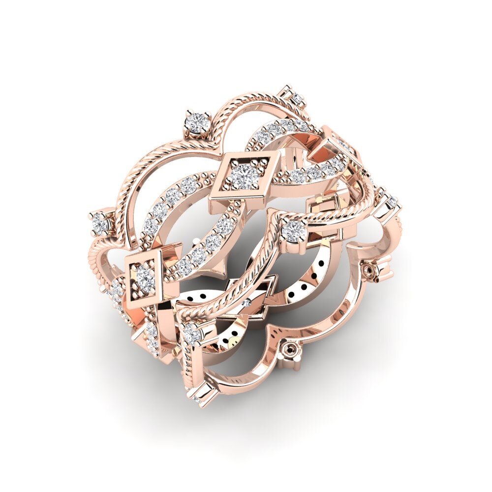 GLAMIRA Stackable Ring Moureen - Set