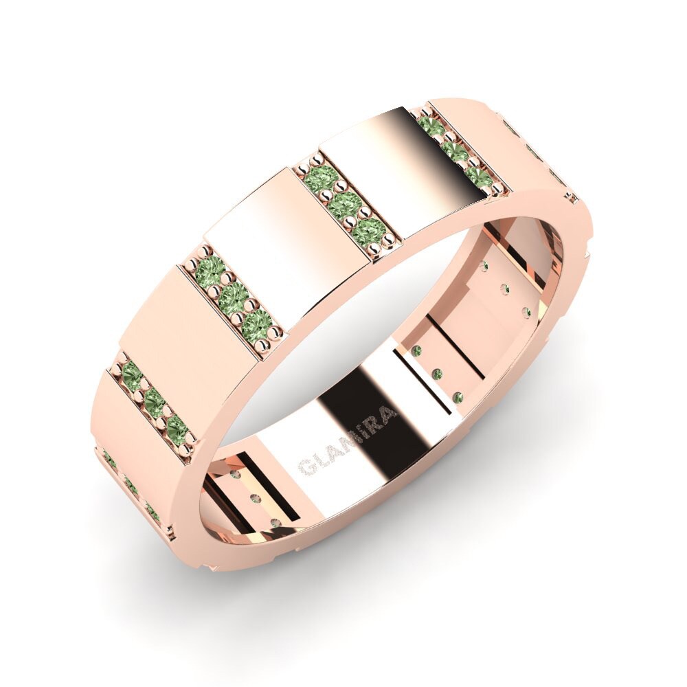 9k Rose Gold Stackable Ring Neema - A