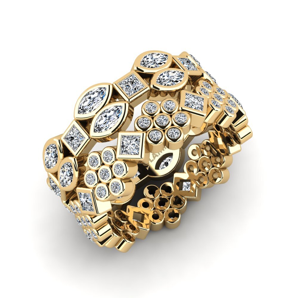 GLAMIRA Stackable Ring Ymbr - Set