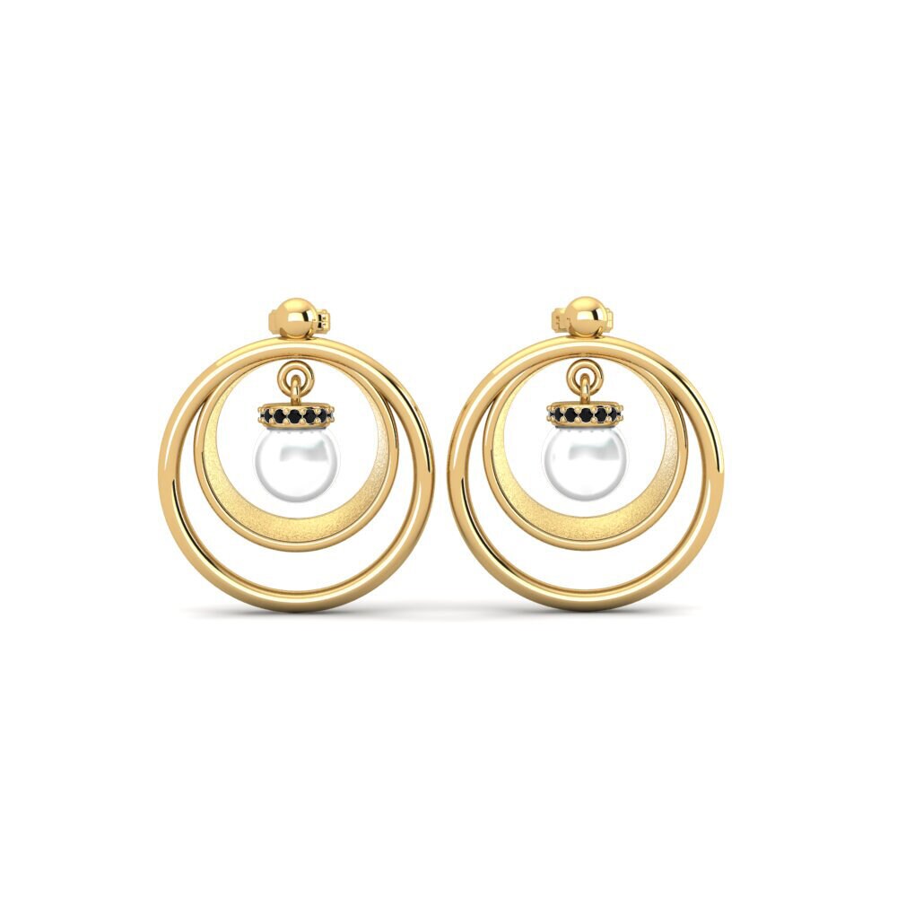 Black Diamond Women's Earring Courbe