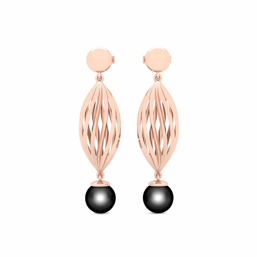 Pearl Pearl Earrings Ospylak 585 Rose Gold