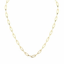 Paperclip Necklace Peebles 585 Yellow Gold