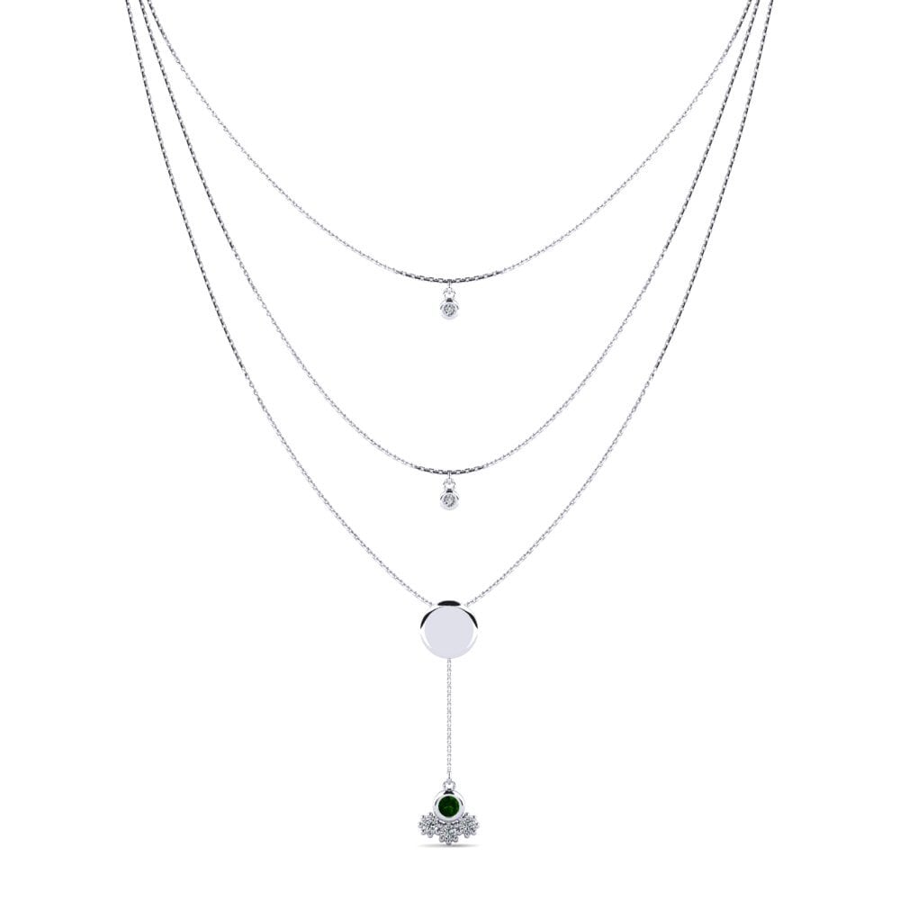 Green Tourmaline Women's Necklace Reshmika