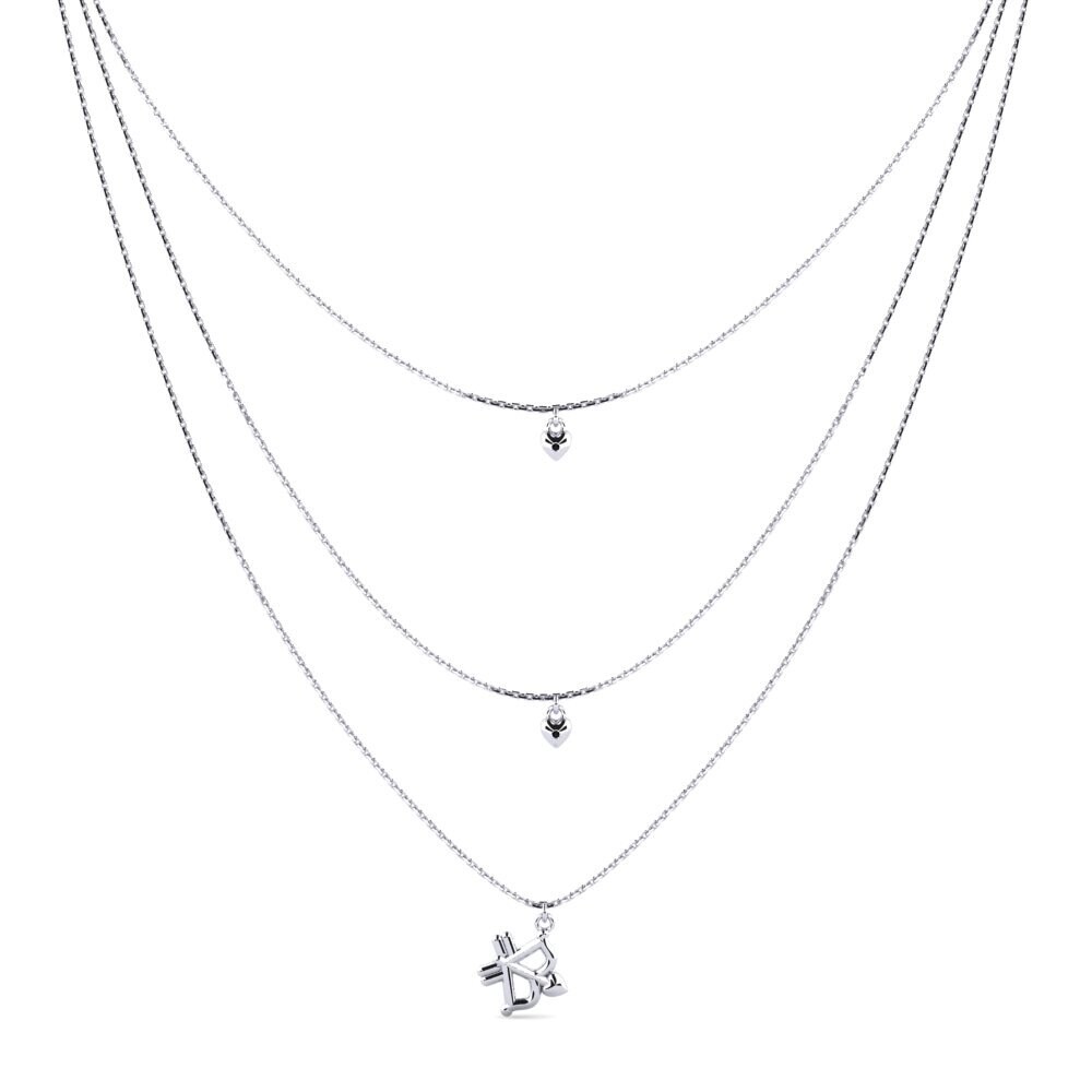 Diamante Negro Collar de Mujer Revisha