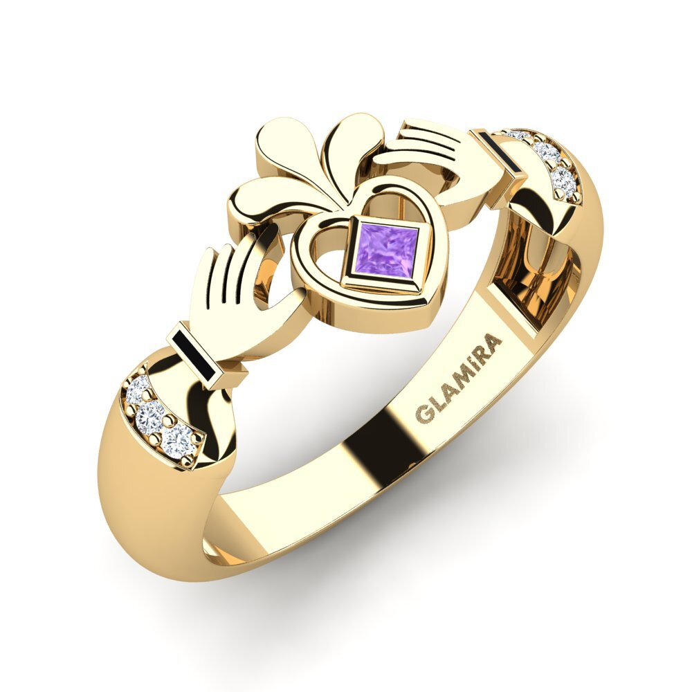 Amethyst Ring Pyreact