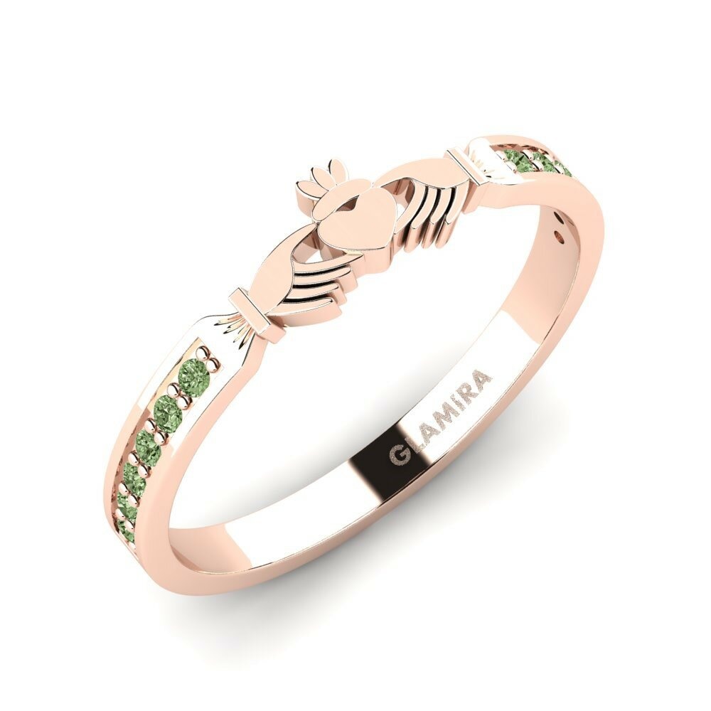 Groene Diamant Ringen Wleddah