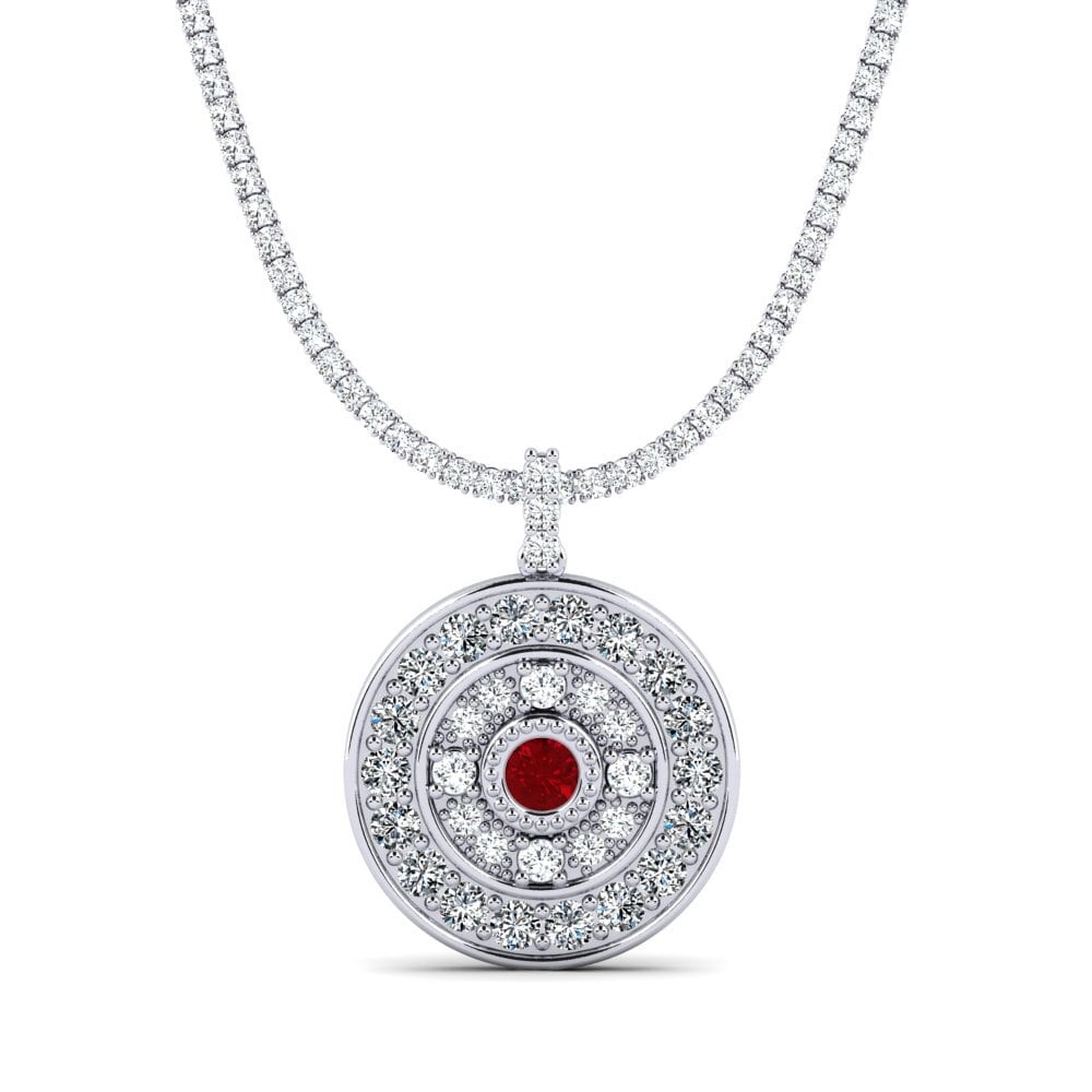 Red Zirconia Tennis Atrovel