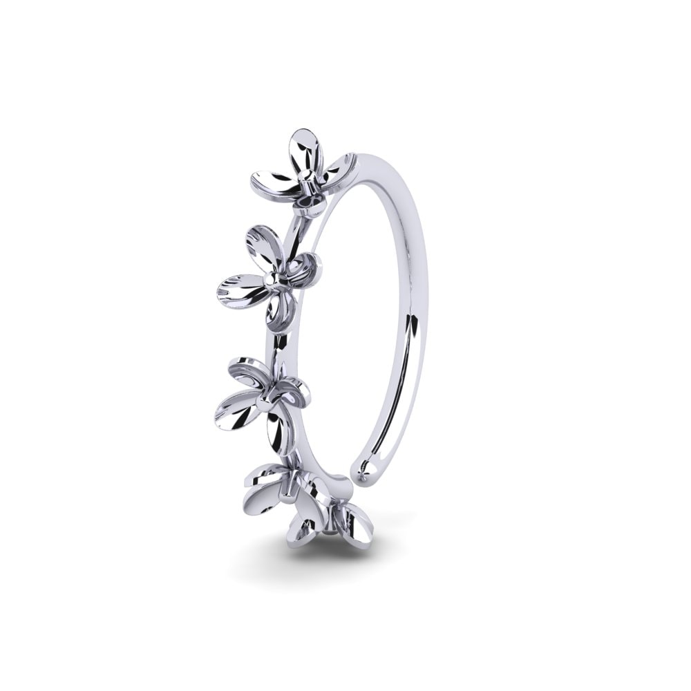 White Gold Nose Ring Origen