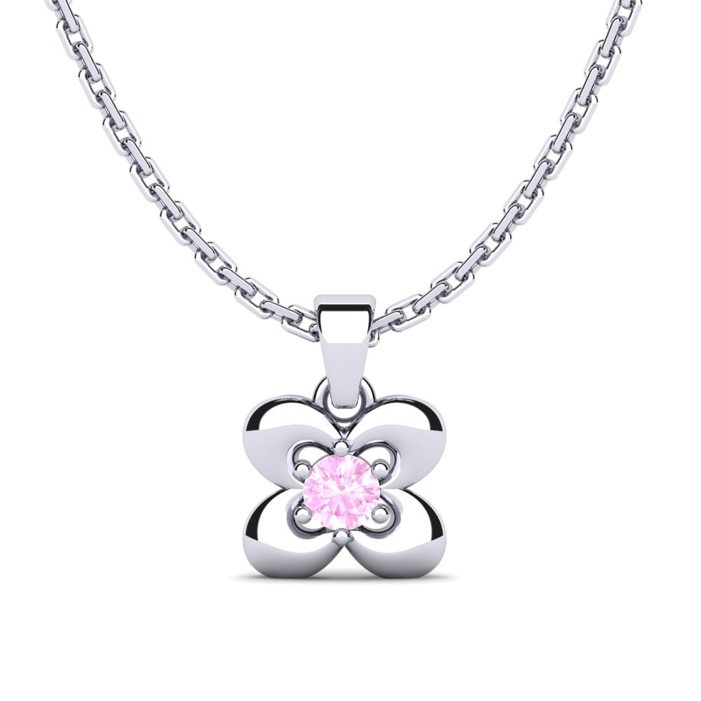 Pink Sapphire Women's Pendant Chaied
