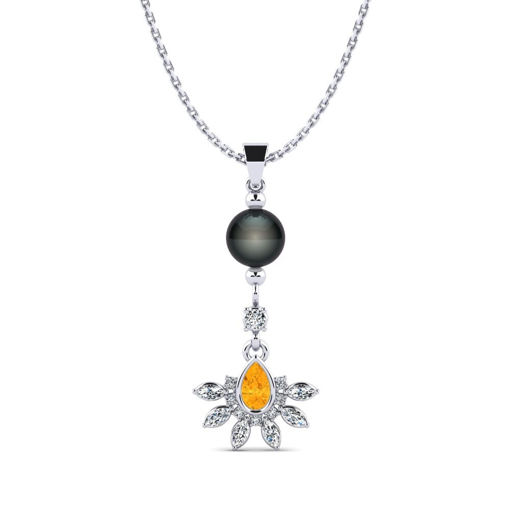 Citrine Women's Pendant Mouses