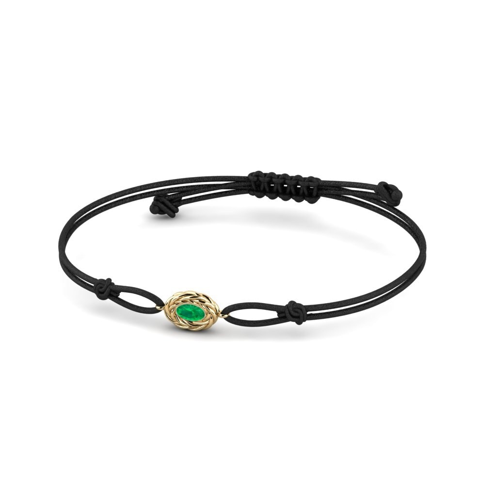 Esmeralda Pulsera de cordón Markia