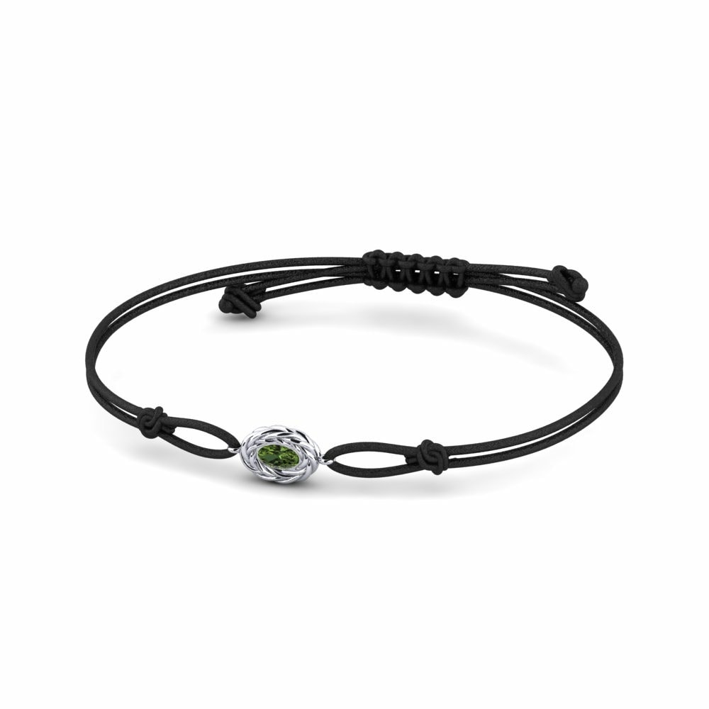Green Sapphire Cord Bracelet Markia