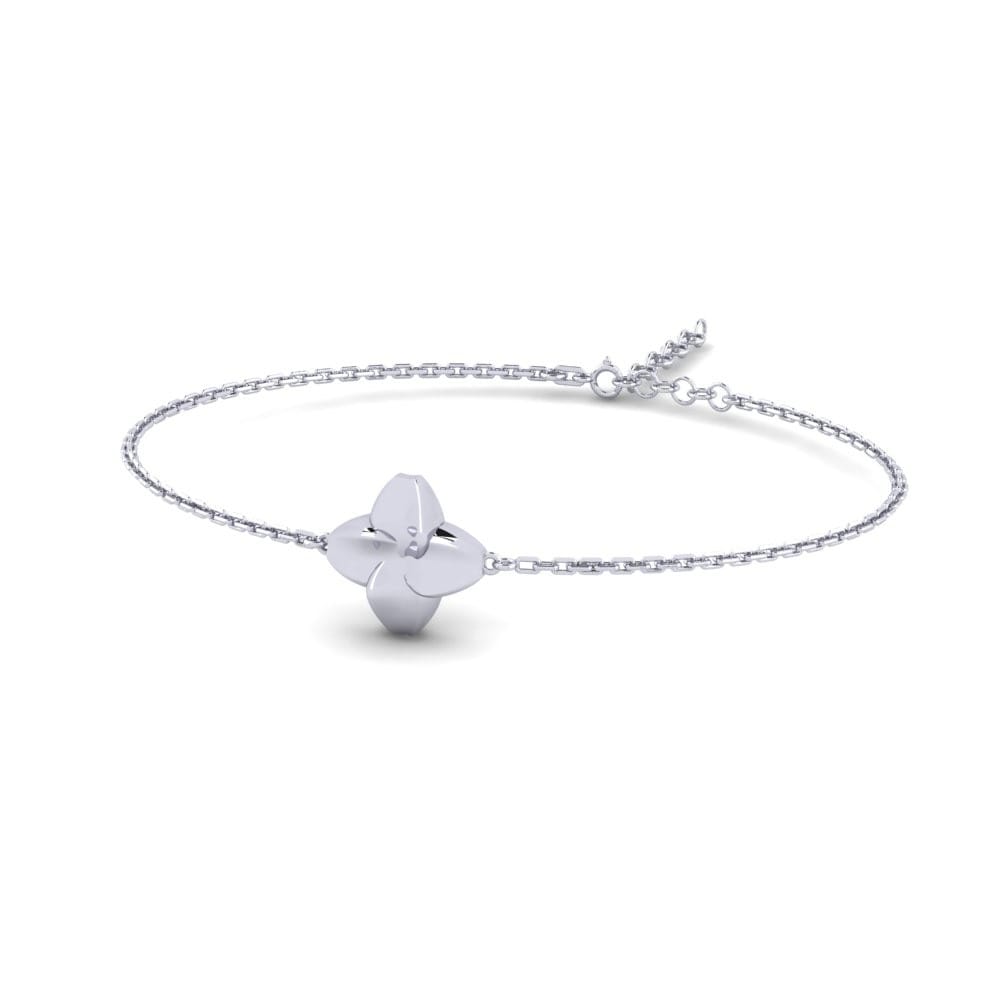 18K Wit Goud Armbanden Asycl