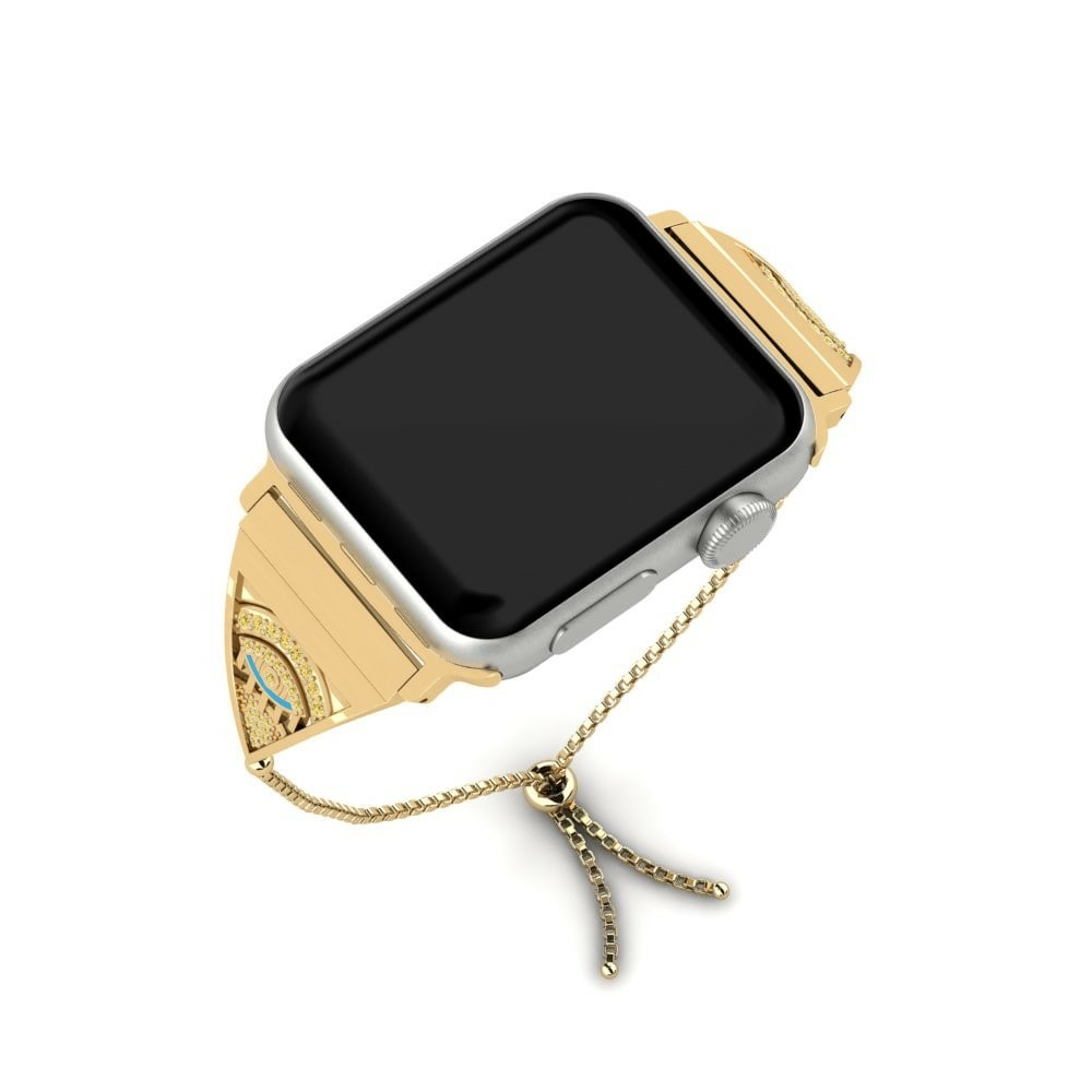 Yellow Diamond Apple Watch® Strap Wala