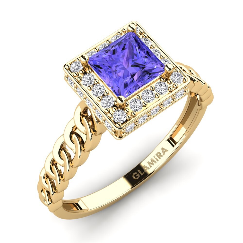 Tanzanite Engagement Ring Bogd - A