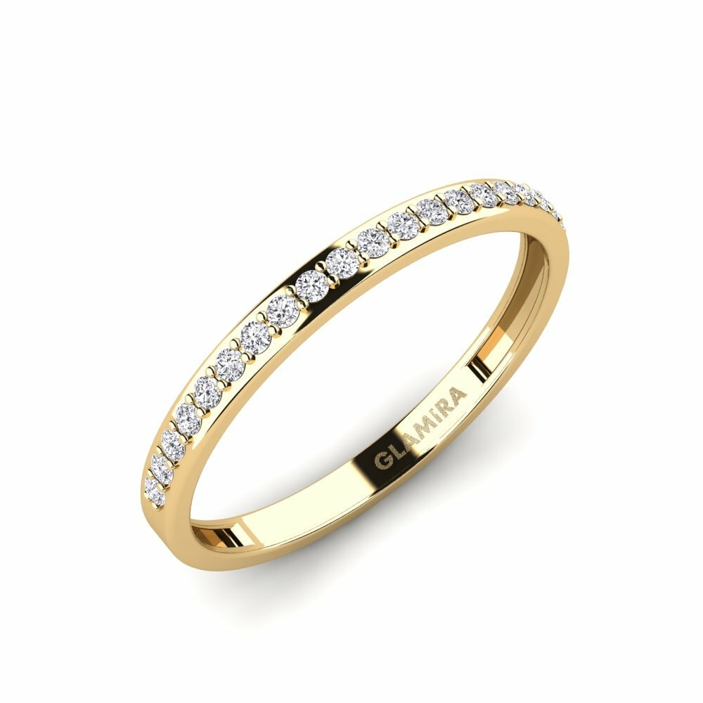 Eternity Women’s Wedding Rings Fendr - B 585 Yellow Gold Diamond