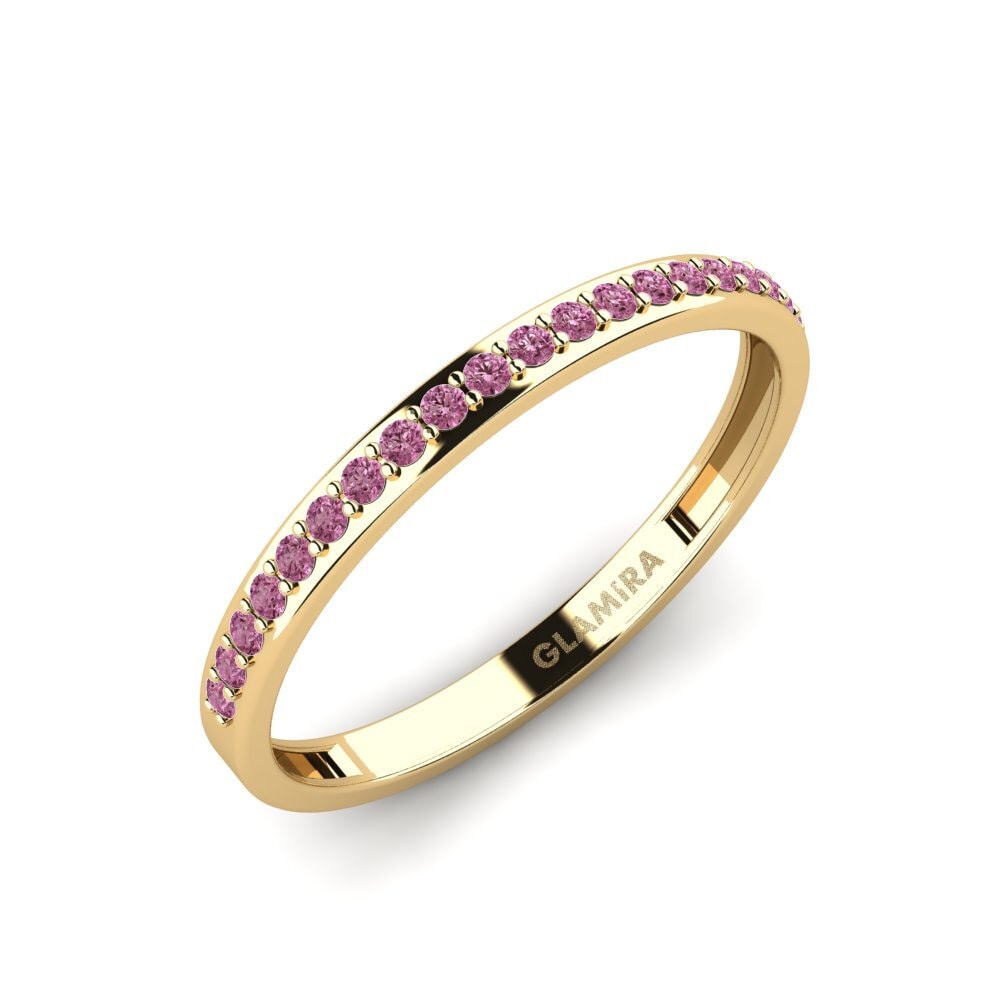 Grenat de Rhodolite Bague Fendr - B