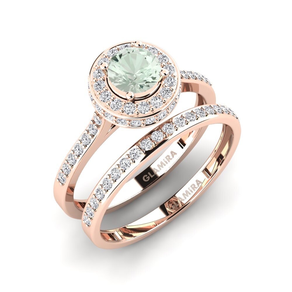 Green Amethyst Bridal Set Fendr