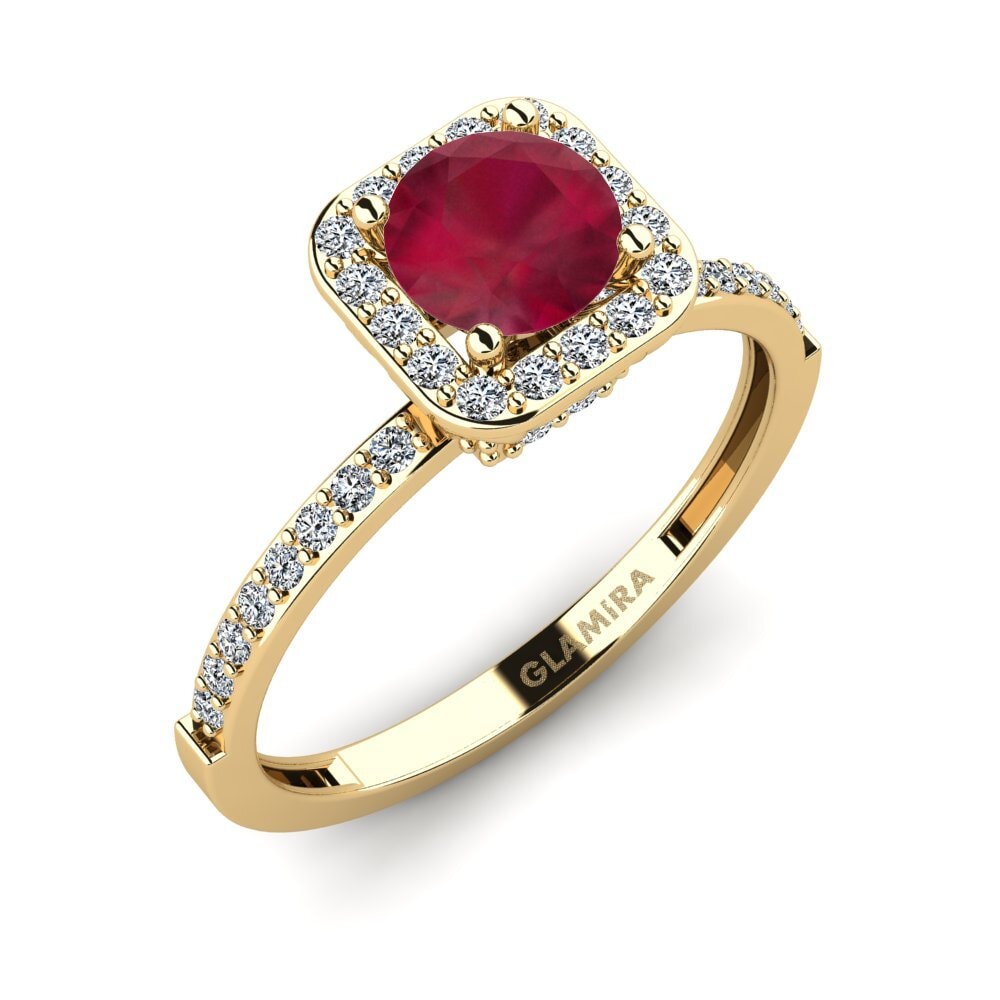 Rubis Bague de fiançailles Grede - A