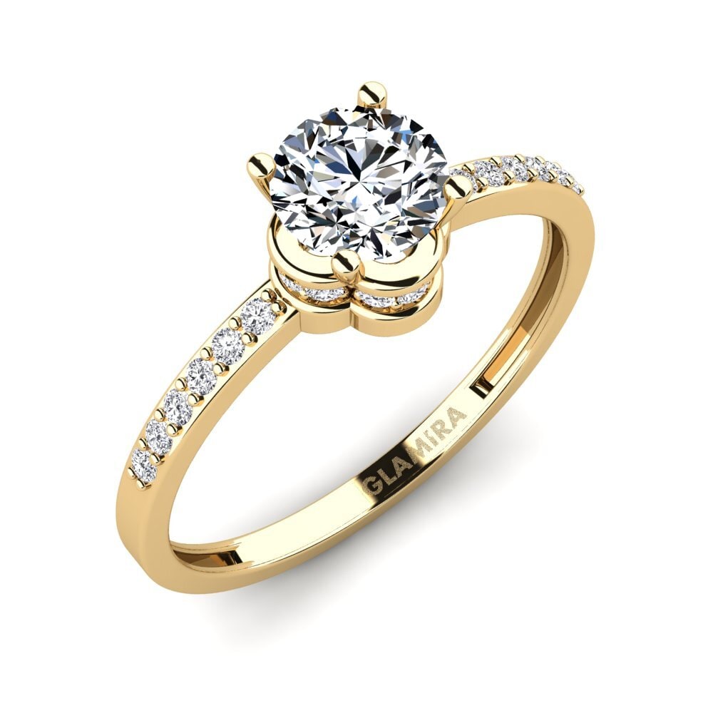 Zirconia Engagement Ring Htingi - A