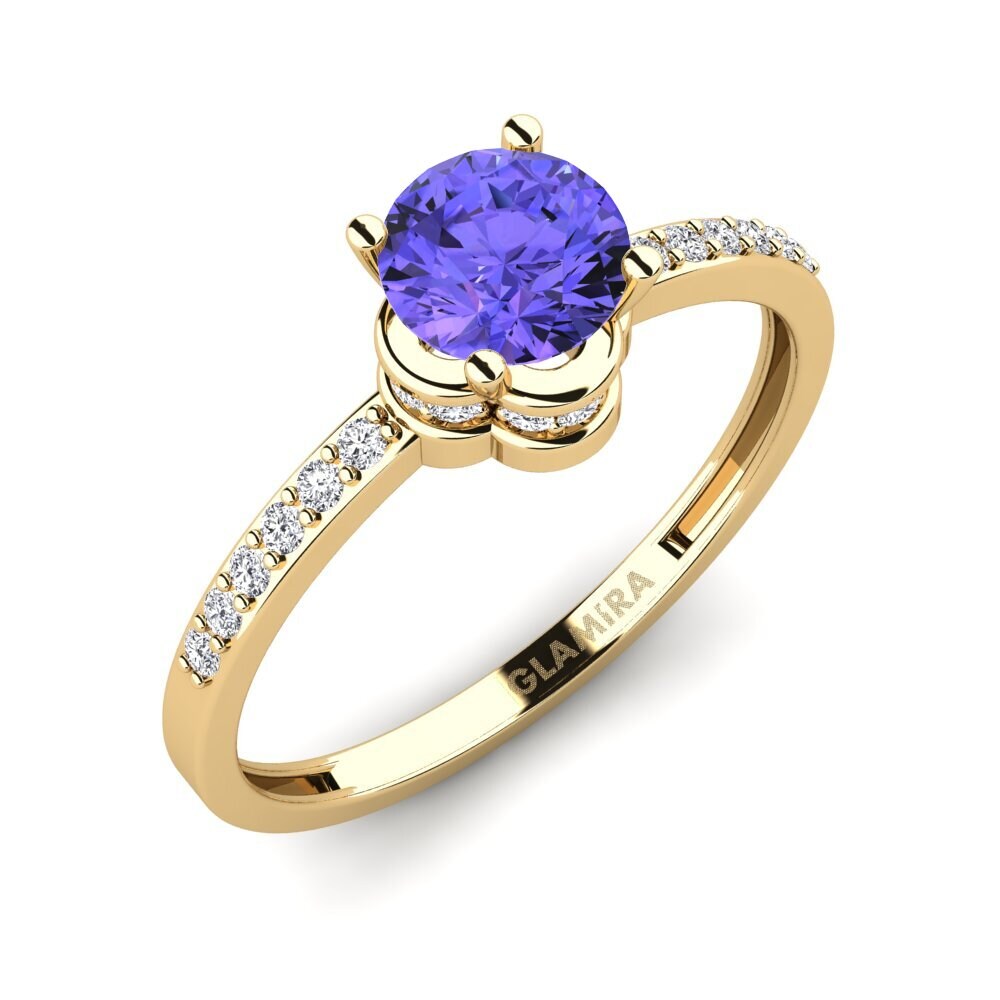 Tanzanite Engagement Ring Htingi - A