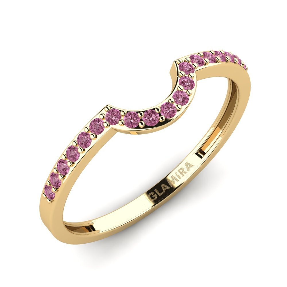 Grenat de Rhodolite Anneau empilable Htingi - B