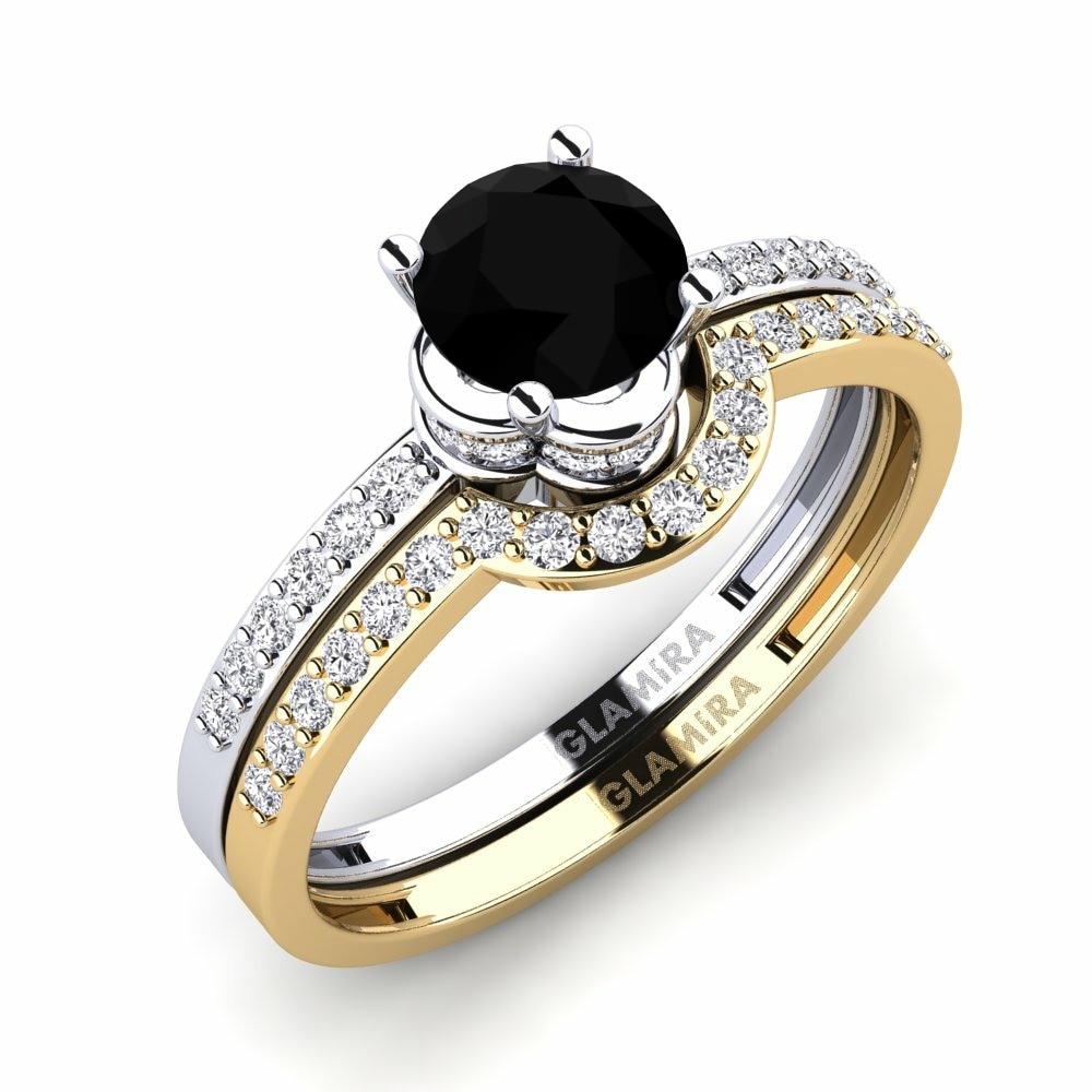 Black Diamond Bridal Set Htingi