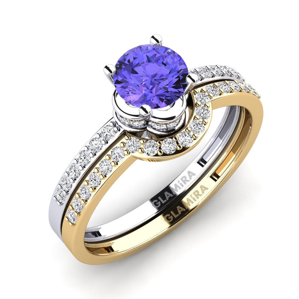 Tanzanite Bridal Set Htingi