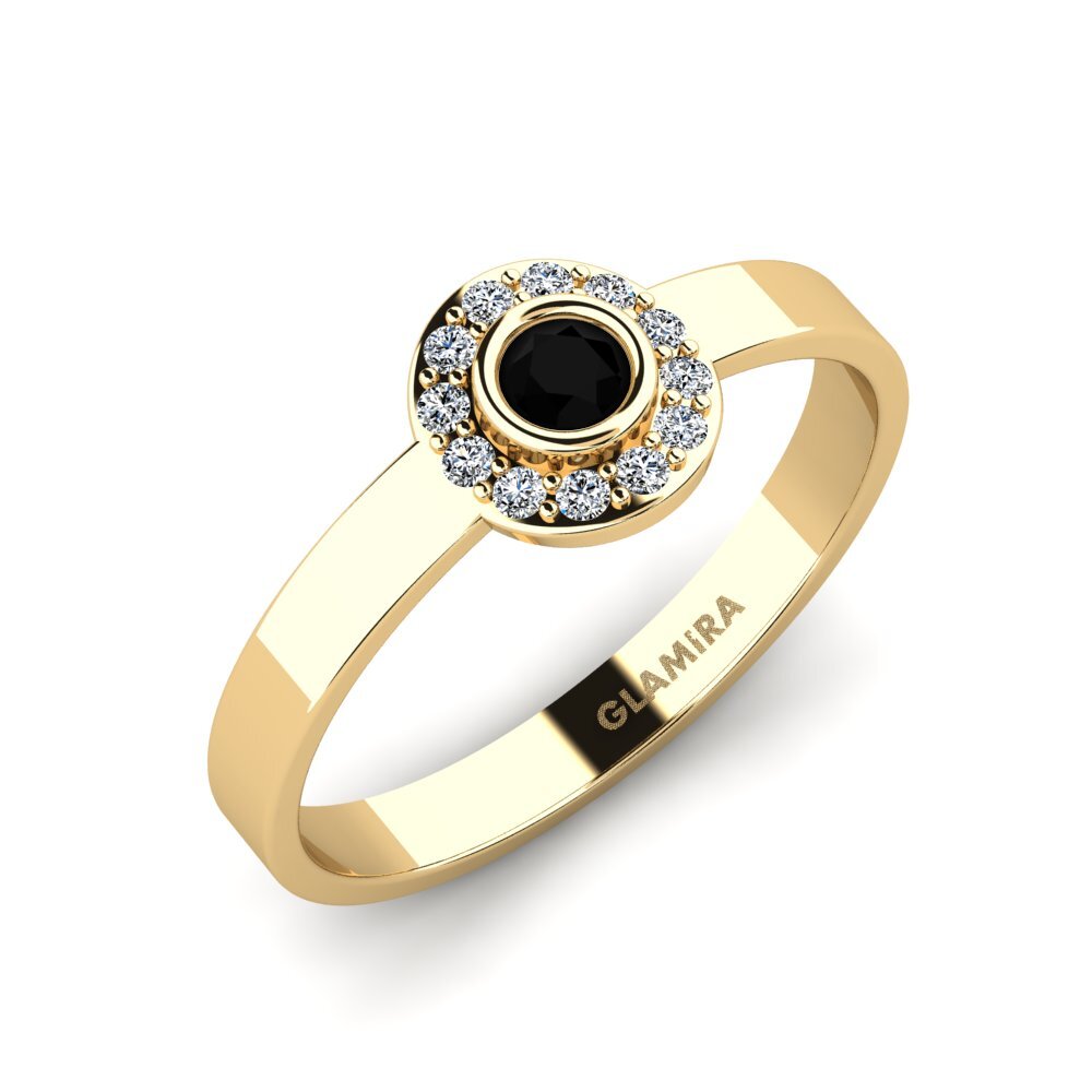 Black Diamond Stackable Ring Siorgr - A