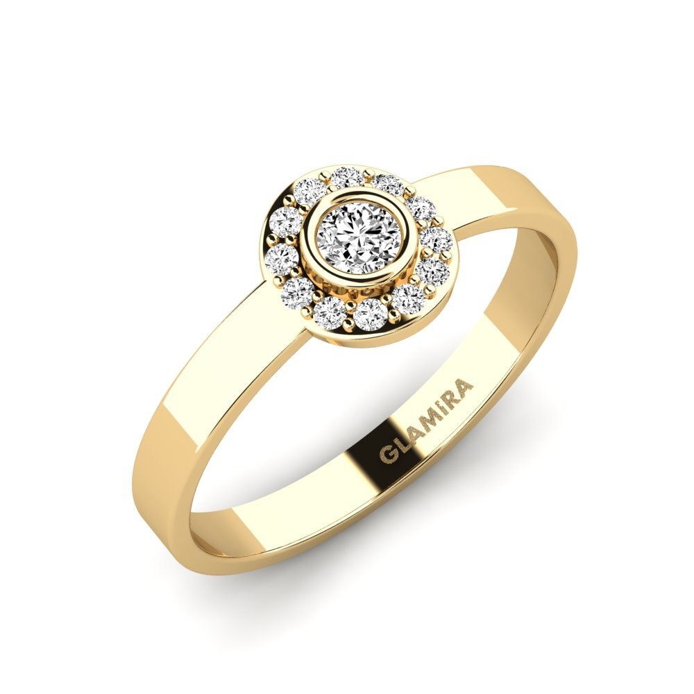 Moissanita Anillo apilable Siorgr - A