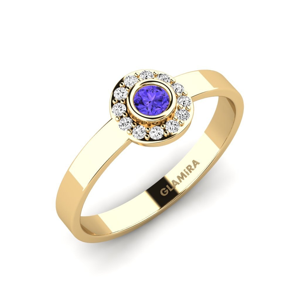 Tanzanite Anneau empilable Siorgr - A