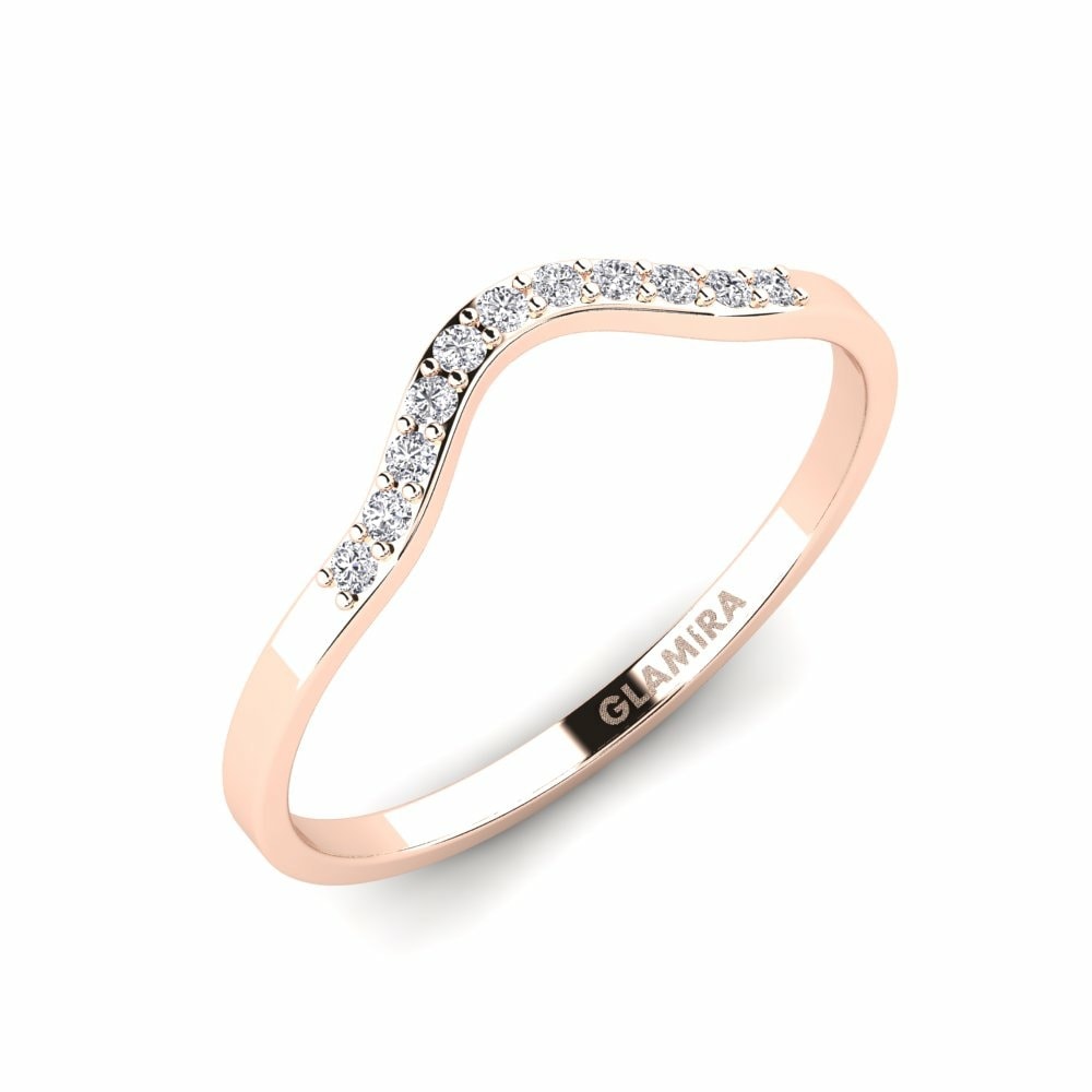 Diamond Stackable Ring Siorgr - B