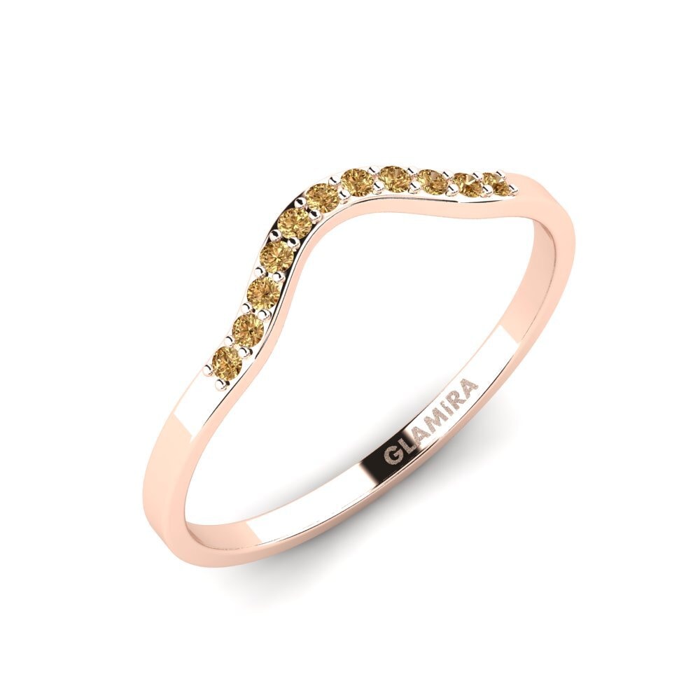 Brown Diamond Stackable Ring Siorgr - B