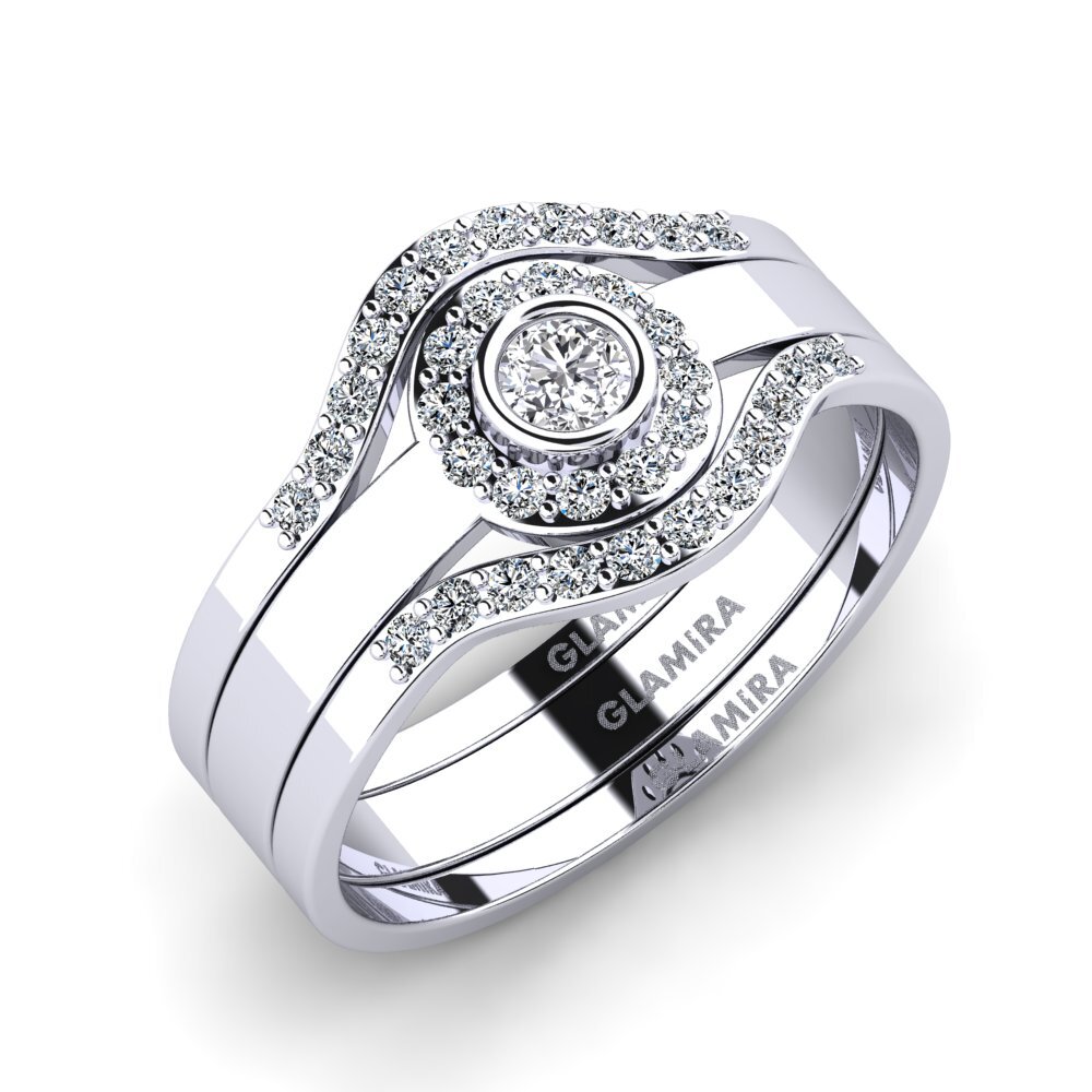 Bague En Argent Massif 925 Avec Zircon Noir - Taille 54 - Occasion