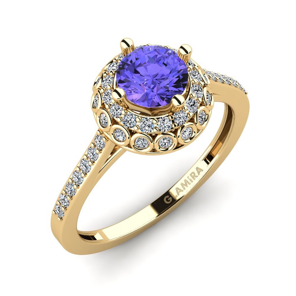 Tanzanite Engagement Ring Syfig - A