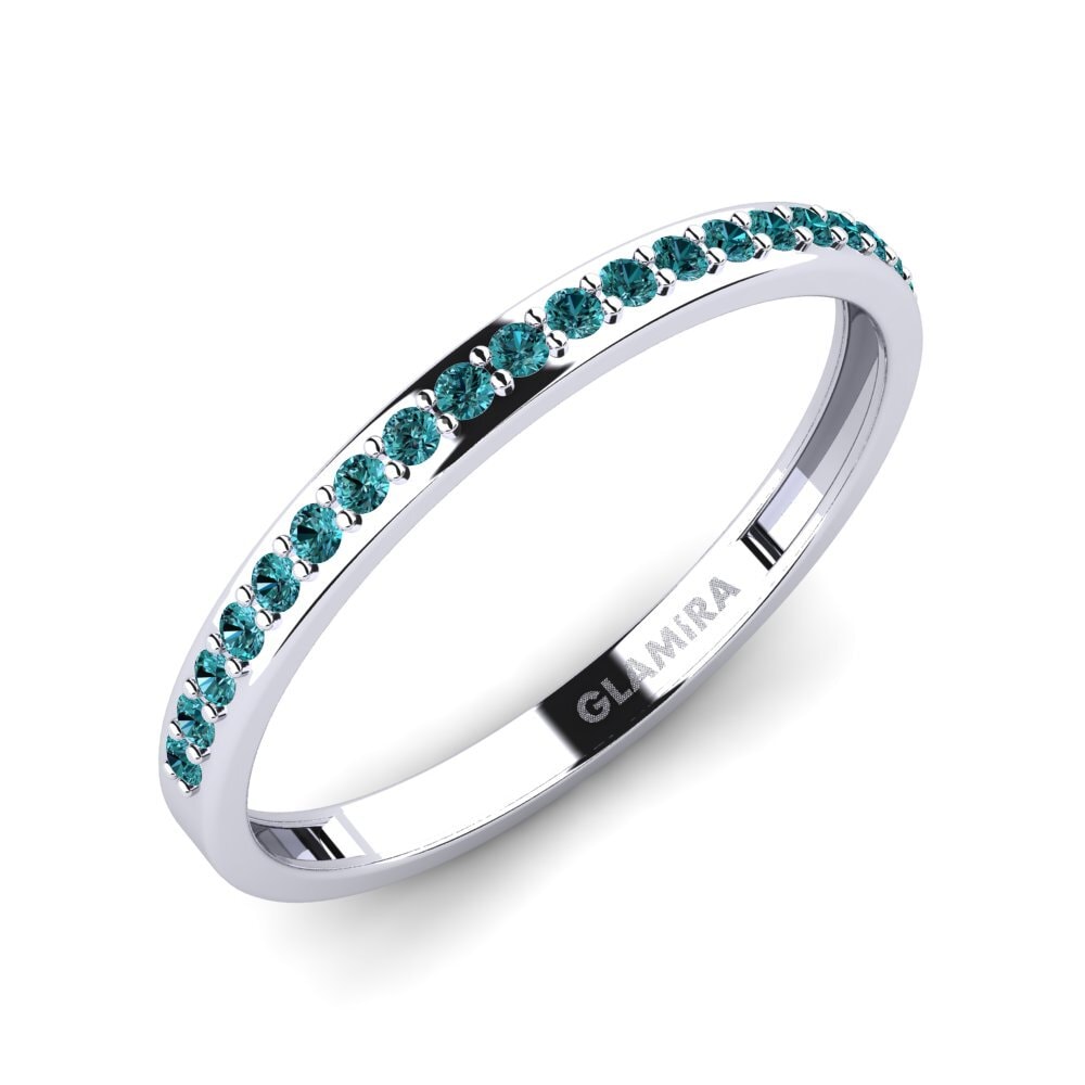 Diamante Azul Anillo Syfig - B