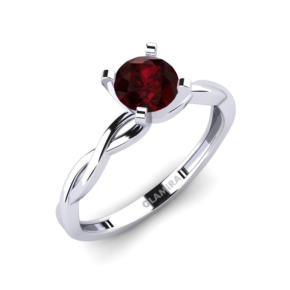 Garnet Engagement Ring Xoden - A