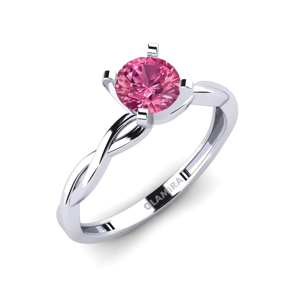 Pink Tourmaline Engagement Ring Xoden - A