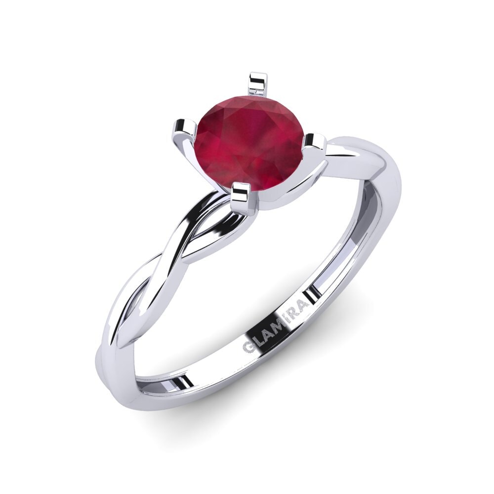 Ruby Engagement Ring Xoden - A