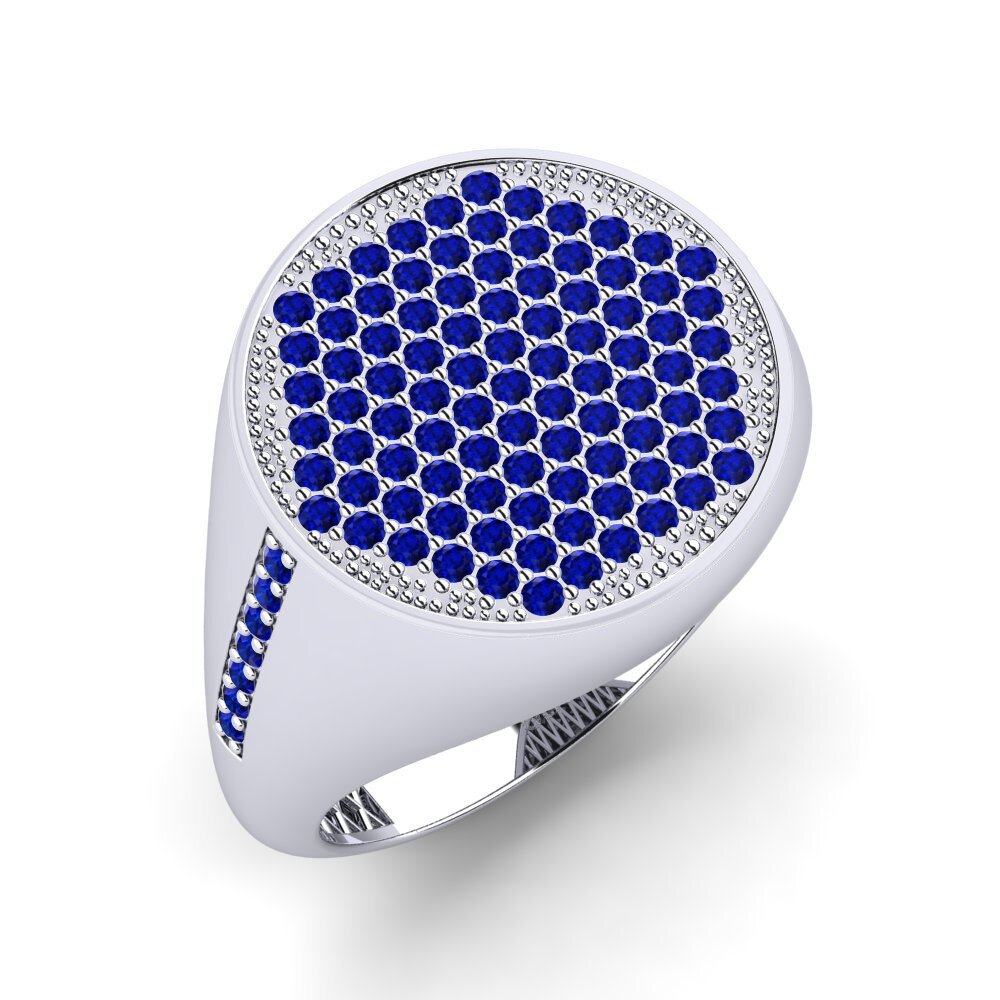 Saphir Herrenring Kosid